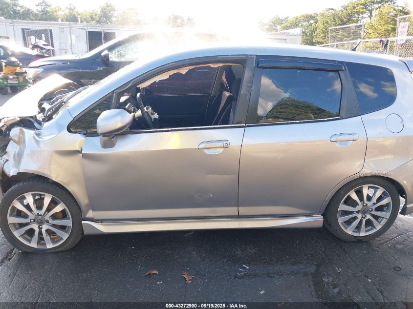 2008 Honda Fit Sport VIN: JHMGD37688S039741 Lot: 43272900