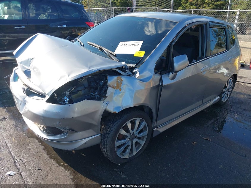 JHMGD37688S039741 2008 HONDA FIT photo no. 2