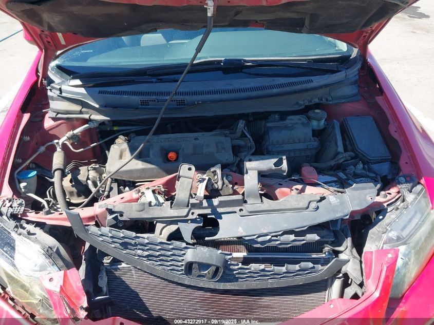 2012 Honda Civic Lx VIN: 2HGFG3B55CH554054 Lot: 43272917