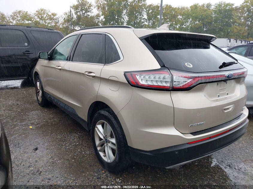 Vin: 2fmpk4j91hbb30243, lot: 43767559, ford edge sel 20173