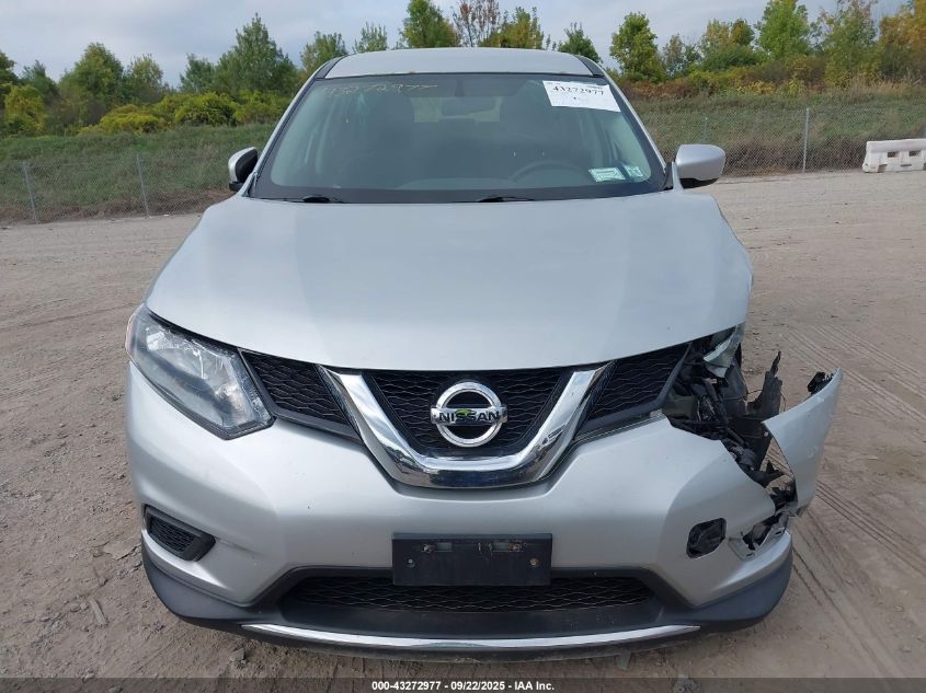 2016 Nissan Rogue S/Sl/Sv VIN: 5N1AT2MV4GC808689 Lot: 43272977