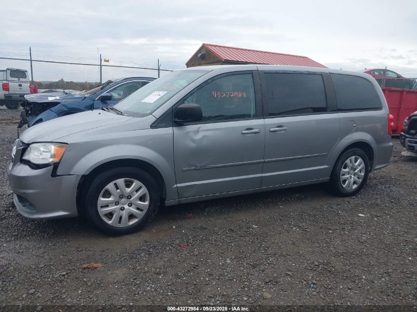 2015 Dodge Grand Caravan Se VIN: 2C4RDGBG2FR650073 Lot: 43272984