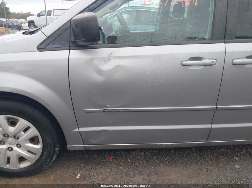 2015 Dodge Grand Caravan Se VIN: 2C4RDGBG2FR650073 Lot: 43272984