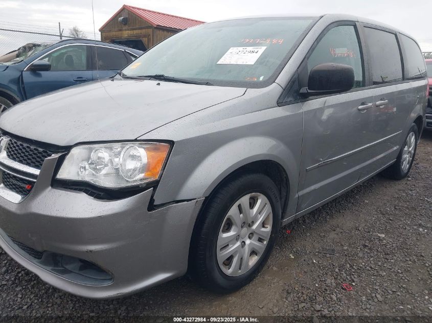 2015 Dodge Grand Caravan Se VIN: 2C4RDGBG2FR650073 Lot: 43272984
