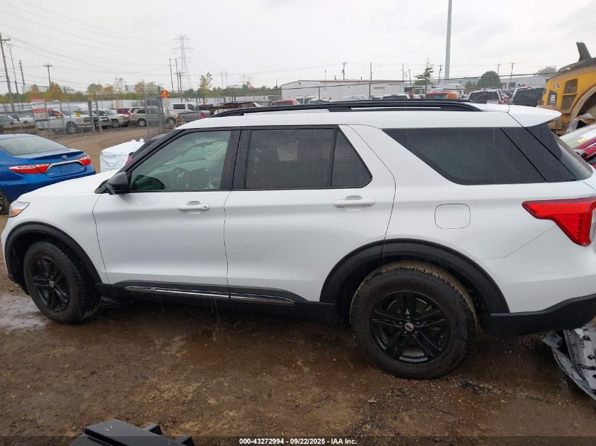 2022 Ford Explorer Xlt VIN: 1FMSK8DH2NGA94524 Lot: 43272994
