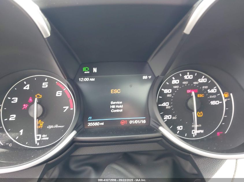 2022 Alfa Romeo Giulia Sprint Awd VIN: ZARFANAN2N7660334 Lot: 43272996