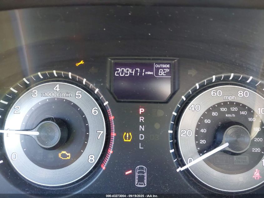 2013 Honda Odyssey Ex-L VIN: 5FNRL5H6XDB080547 Lot: 43273004