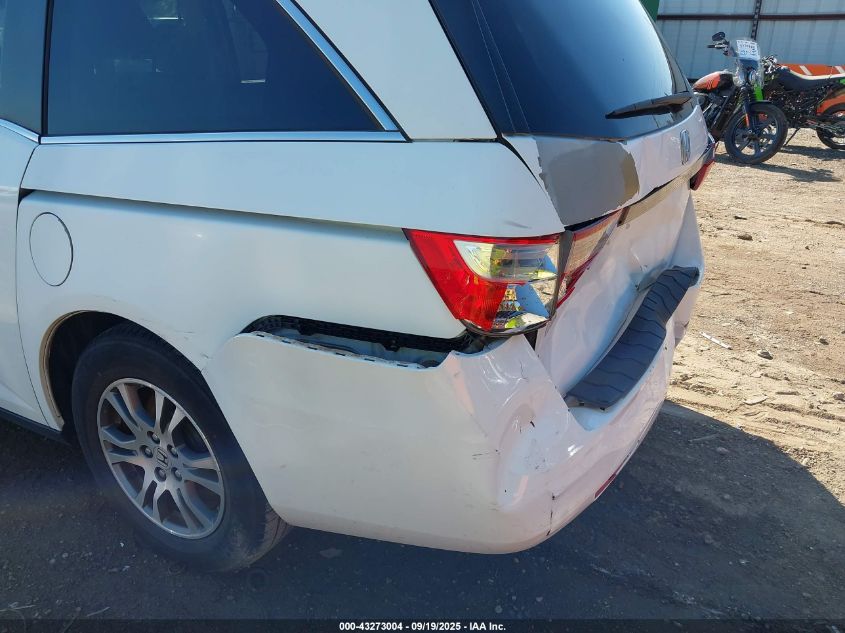 2013 Honda Odyssey Ex-L VIN: 5FNRL5H6XDB080547 Lot: 43273004