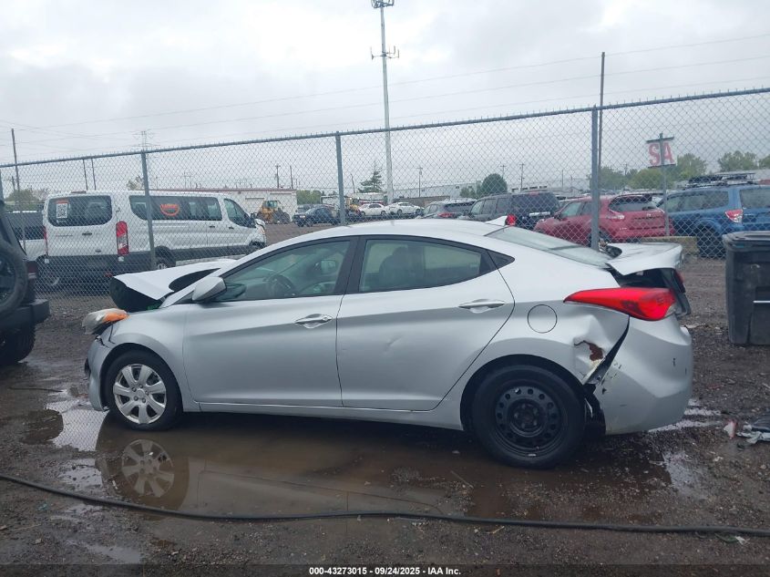 2011 Hyundai Elantra Gls VIN: 5NPDH4AE1BH061424 Lot: 43273015