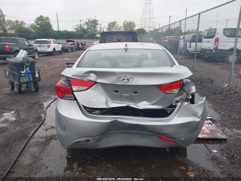 2011 Hyundai Elantra Gls VIN: 5NPDH4AE1BH061424 Lot: 43273015