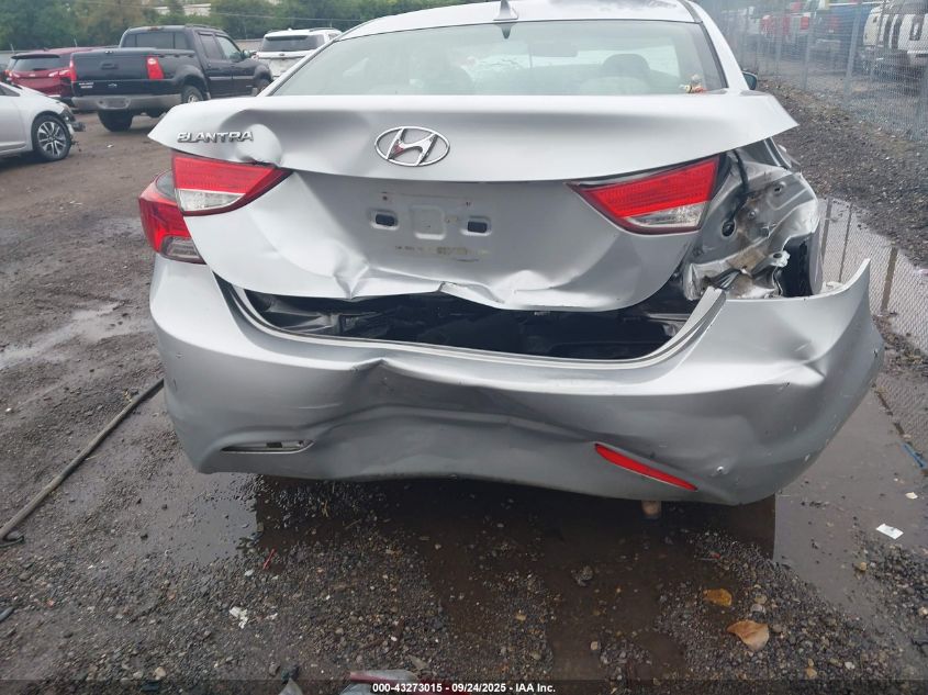 2011 Hyundai Elantra Gls VIN: 5NPDH4AE1BH061424 Lot: 43273015