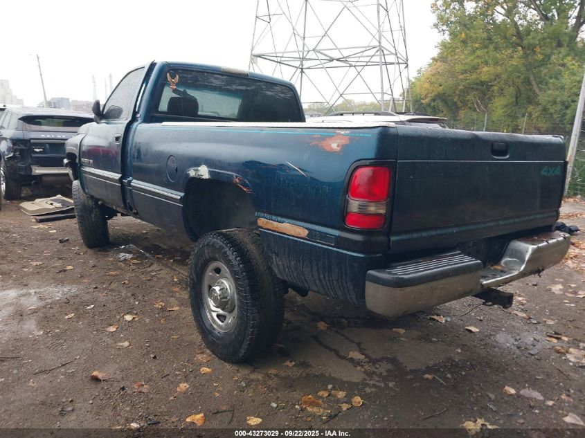 1994 Dodge Ram 2500 VIN: 1B7KF26Z2RS530903 Lot: 43273029