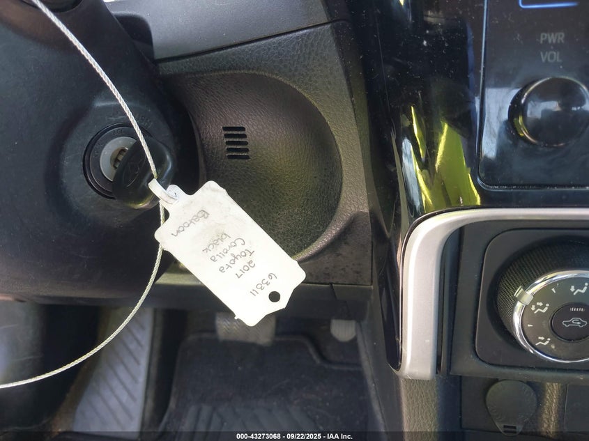 2017 Toyota Corolla L VIN: 2T1BURHE3HC839448 Lot: 43273068