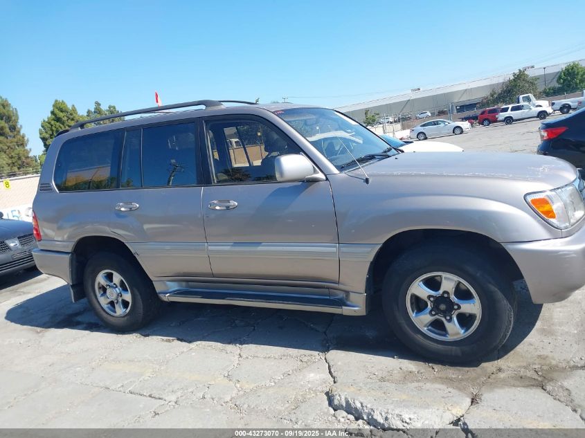 2001 Toyota Land Cruiser VIN: JTEHT05J712002566 Lot: 43273070