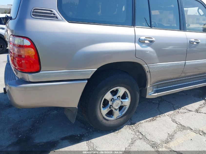 2001 Toyota Land Cruiser VIN: JTEHT05J712002566 Lot: 43273070