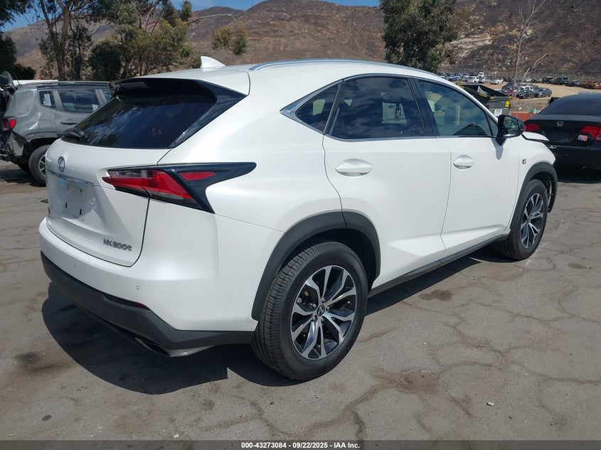 2015 LEXUS NX 200T F SPORT - JTJBARBZ7F2040625