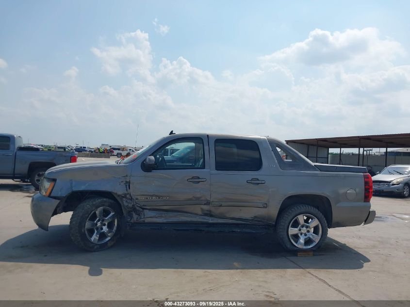 2007 Chevrolet Avalanche 1500 Lt VIN: 3GNFK12397G123861 Lot: 43273093
