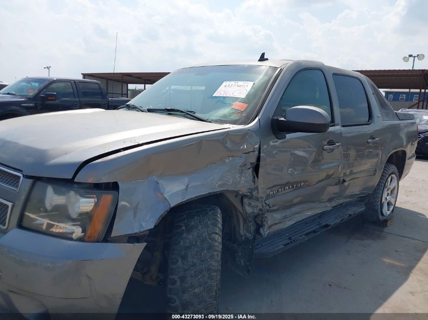 2007 Chevrolet Avalanche 1500 Lt VIN: 3GNFK12397G123861 Lot: 43273093