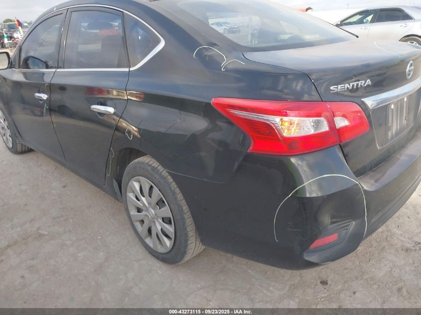 2017 Nissan Sentra S VIN: 3N1AB7AP8HY402193 Lot: 43273115