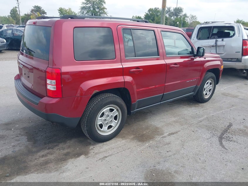 1C4NJPBA5ED535133 2014 JEEP LIBERTY (PATRIOT) photo no. 4