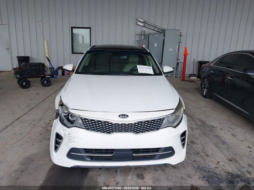 2017 Kia Optima Ex VIN: 5XXGU4L30HG160583 Lot: 43273156