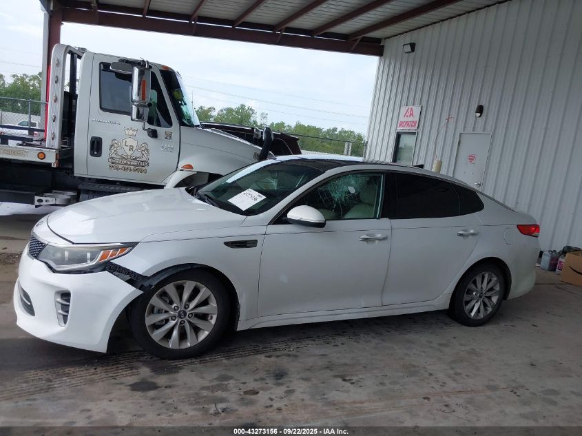 2017 Kia Optima Ex VIN: 5XXGU4L30HG160583 Lot: 43273156