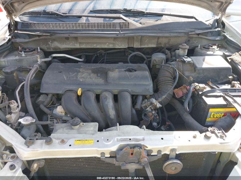 2003 Toyota Matrix Xr VIN: 2T1KR32E63C007215 Lot: 43273190