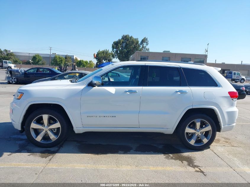 2015 Jeep Grand Cherokee Overland VIN: 1C4RJFCG7FC107361 Lot: 43273209