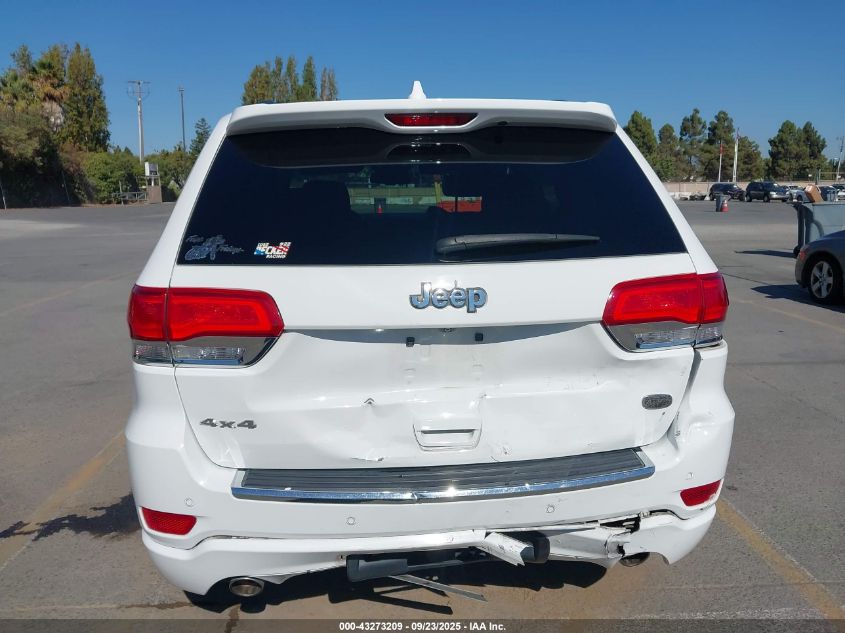 2015 Jeep Grand Cherokee Overland VIN: 1C4RJFCG7FC107361 Lot: 43273209