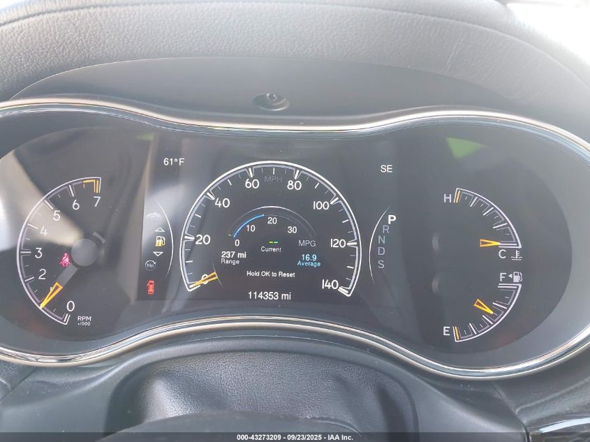 2015 Jeep Grand Cherokee Overland VIN: 1C4RJFCG7FC107361 Lot: 43273209