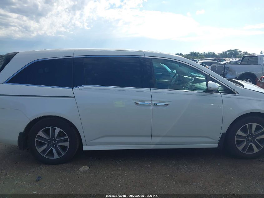 2015 Honda Odyssey Touring/Touring Elite VIN: 5FNRL5H94FB063336 Lot: 43273218