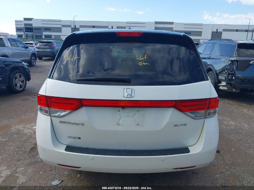 2015 Honda Odyssey Touring/Touring Elite VIN: 5FNRL5H94FB063336 Lot: 43273218