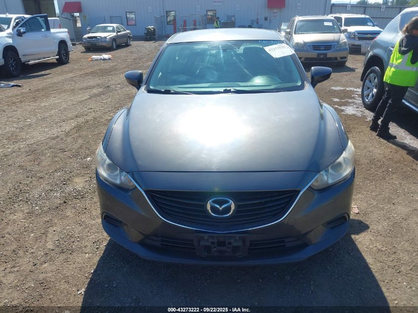 2016 Mazda Mazda6 I Sport VIN: JM1GJ1U57G1400844 Lot: 43273222