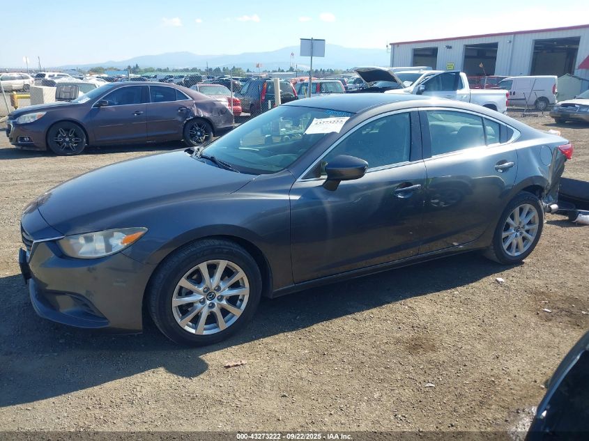 2016 Mazda Mazda6 I Sport VIN: JM1GJ1U57G1400844 Lot: 43273222