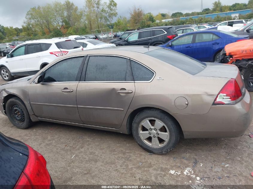 2006 Chevrolet Impala Lt VIN: 2G1WT58K369119589 Lot: 43273241