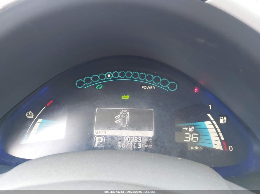 2015 Nissan Leaf Sv VIN: 1N4AZ0CP7FC305205 Lot: 43273243