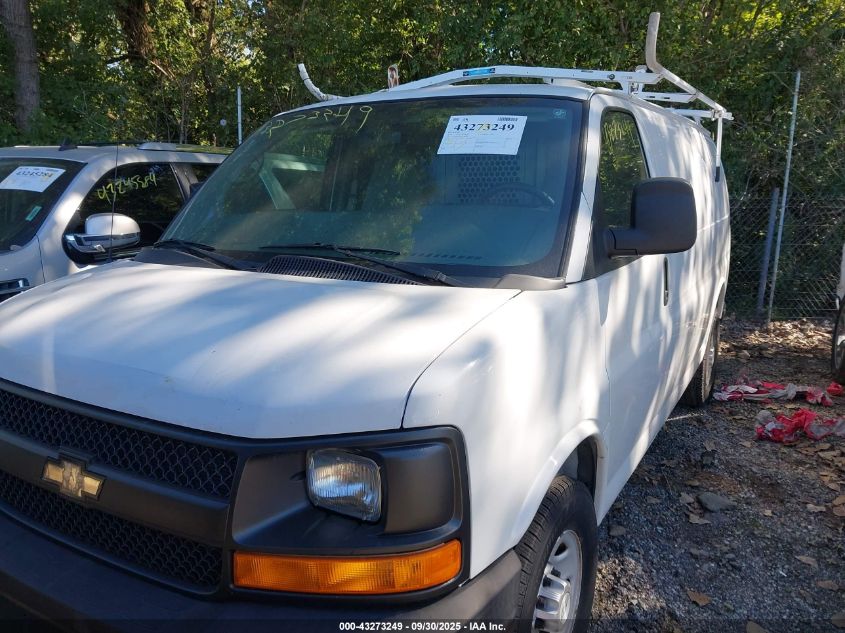 2014 Chevrolet Express 2500 Work Van VIN: 1GCWGFCA9E1198964 Lot: 43273249