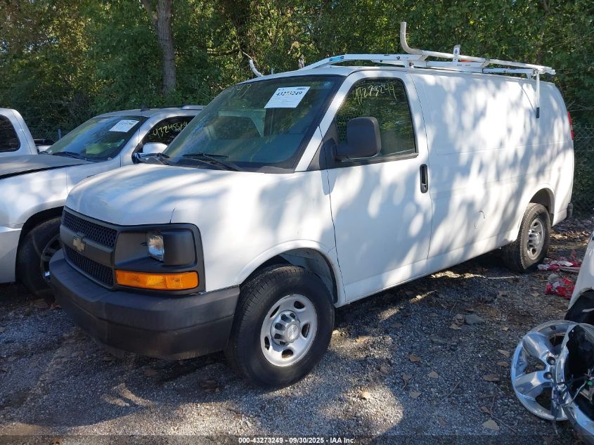 2014 Chevrolet Express 2500 Work Van VIN: 1GCWGFCA9E1198964 Lot: 43273249