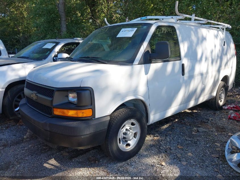 2014 Chevrolet Express 2500 Work Van VIN: 1GCWGFCA9E1198964 Lot: 43273249