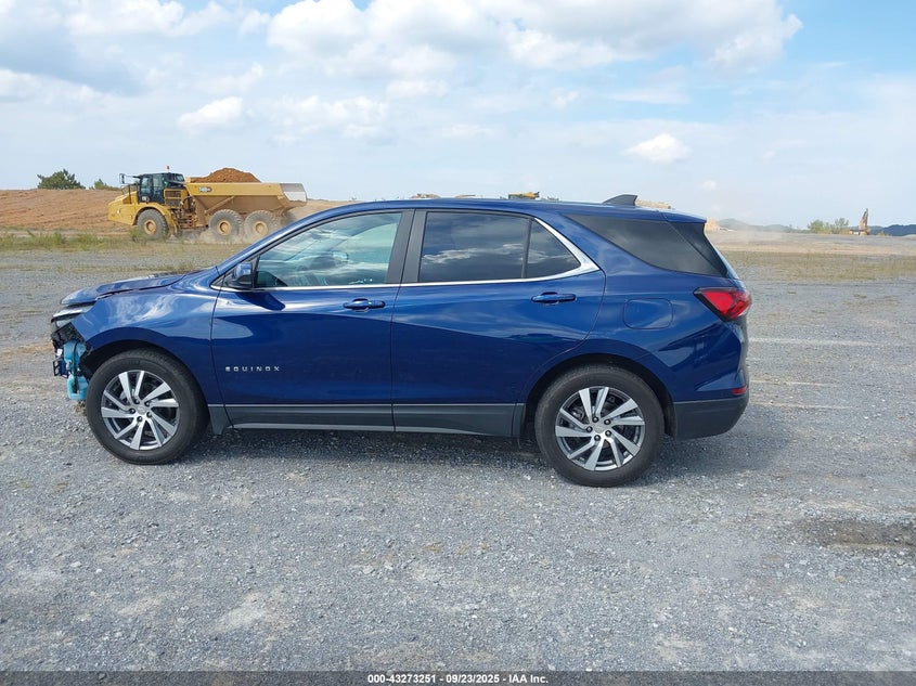 2022 CHEVROLET EQUINOX FWD LT - 3GNAXKEV1NL260974