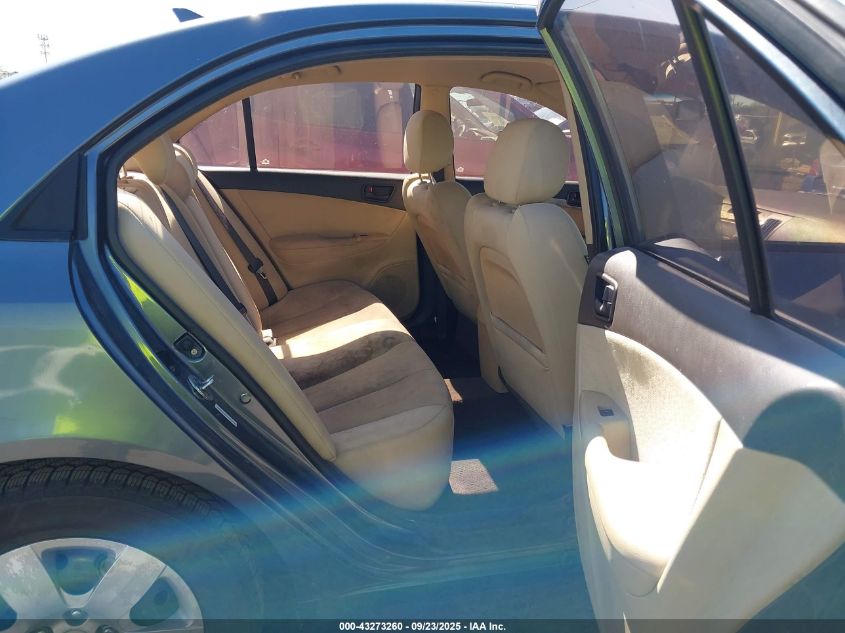 2010 Hyundai Sonata Gls VIN: 5NPET4ACXAH623739 Lot: 43273260