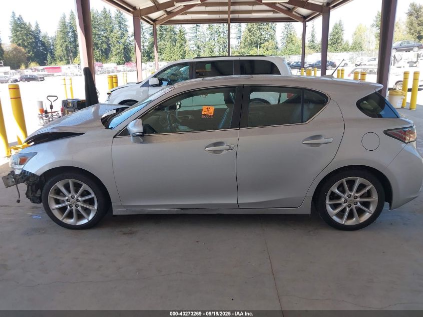 2012 Lexus Ct 200H Premium VIN: JTHKD5BH7C2079459 Lot: 43273269