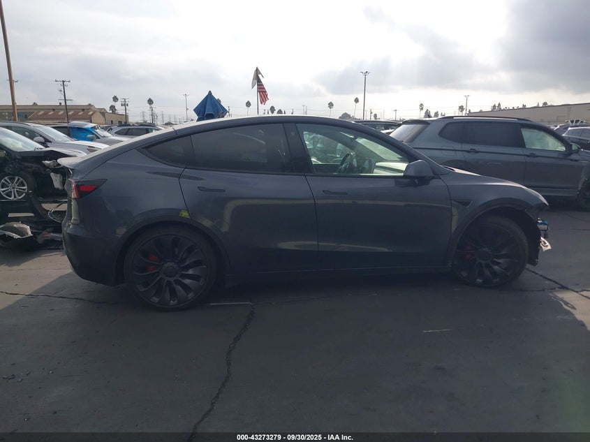 2022 TESLA MODEL Y PERFORMANCE DUAL MOTOR ALL-WHEEL DRIVE 7SAYGDEF4NF403851