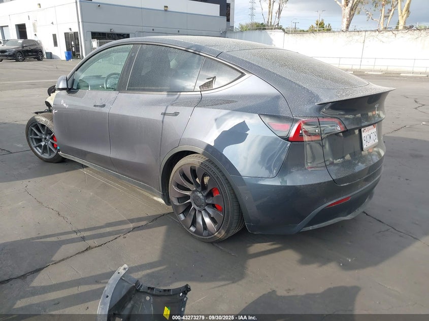 2022 TESLA MODEL Y PERFORMANCE DUAL MOTOR ALL-WHEEL DRIVE 7SAYGDEF4NF403851