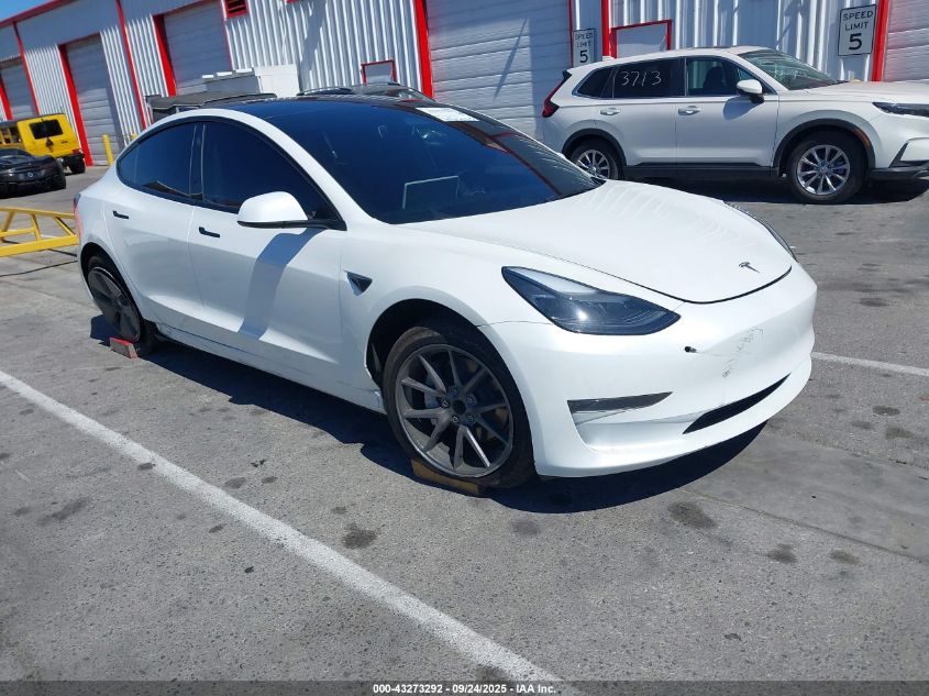 TESLA MODEL 3 REAR-WHEEL DRIVE