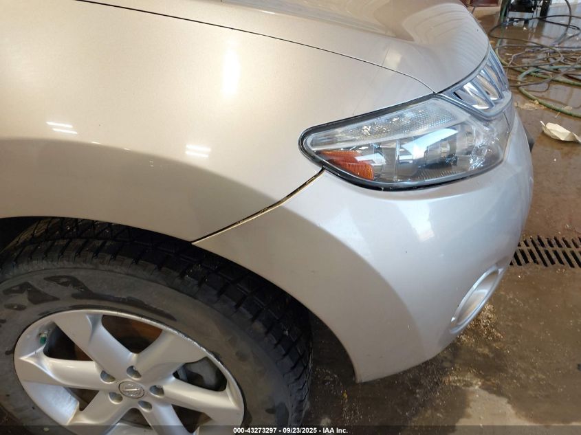 2009 Nissan Murano Sl VIN: JN8AZ18W99W123562 Lot: 43273297