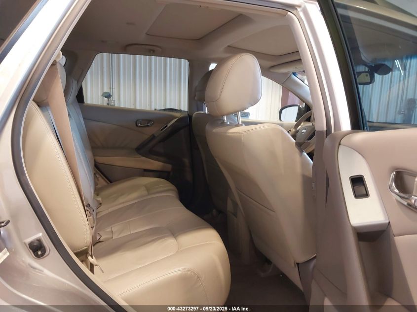 2009 Nissan Murano Sl VIN: JN8AZ18W99W123562 Lot: 43273297