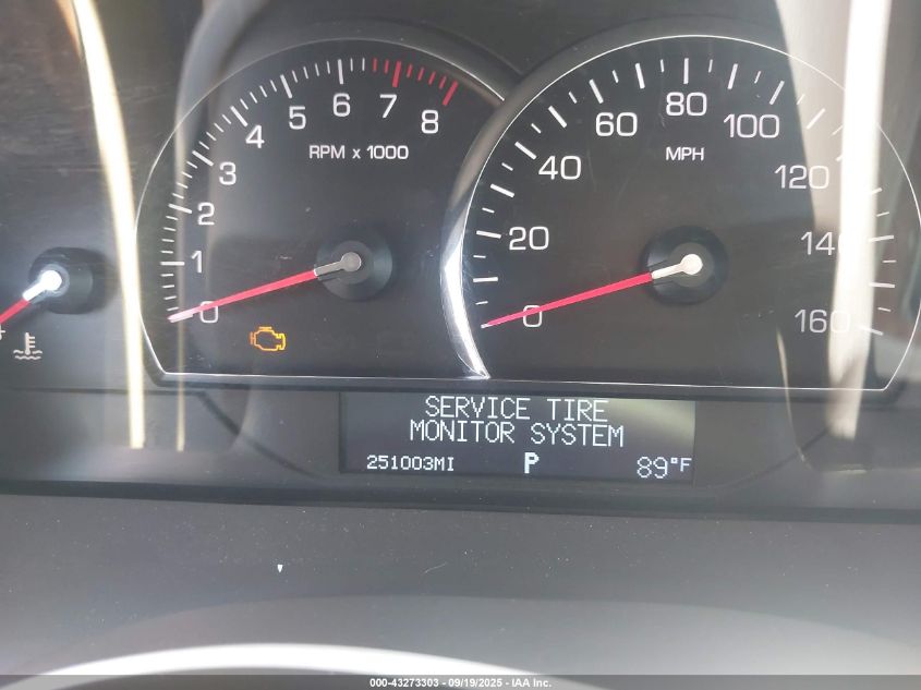 2008 Cadillac Srx V6 VIN: 1GYEE637780149403 Lot: 43273303