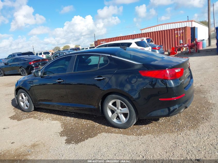 2015 Kia Optima Lx VIN: 5XXGM4A74FG457536 Lot: 43273332