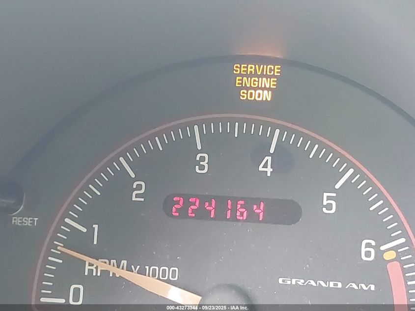 2002 Pontiac Grand Am Gt VIN: 1G2NW12E42C292969 Lot: 43273344